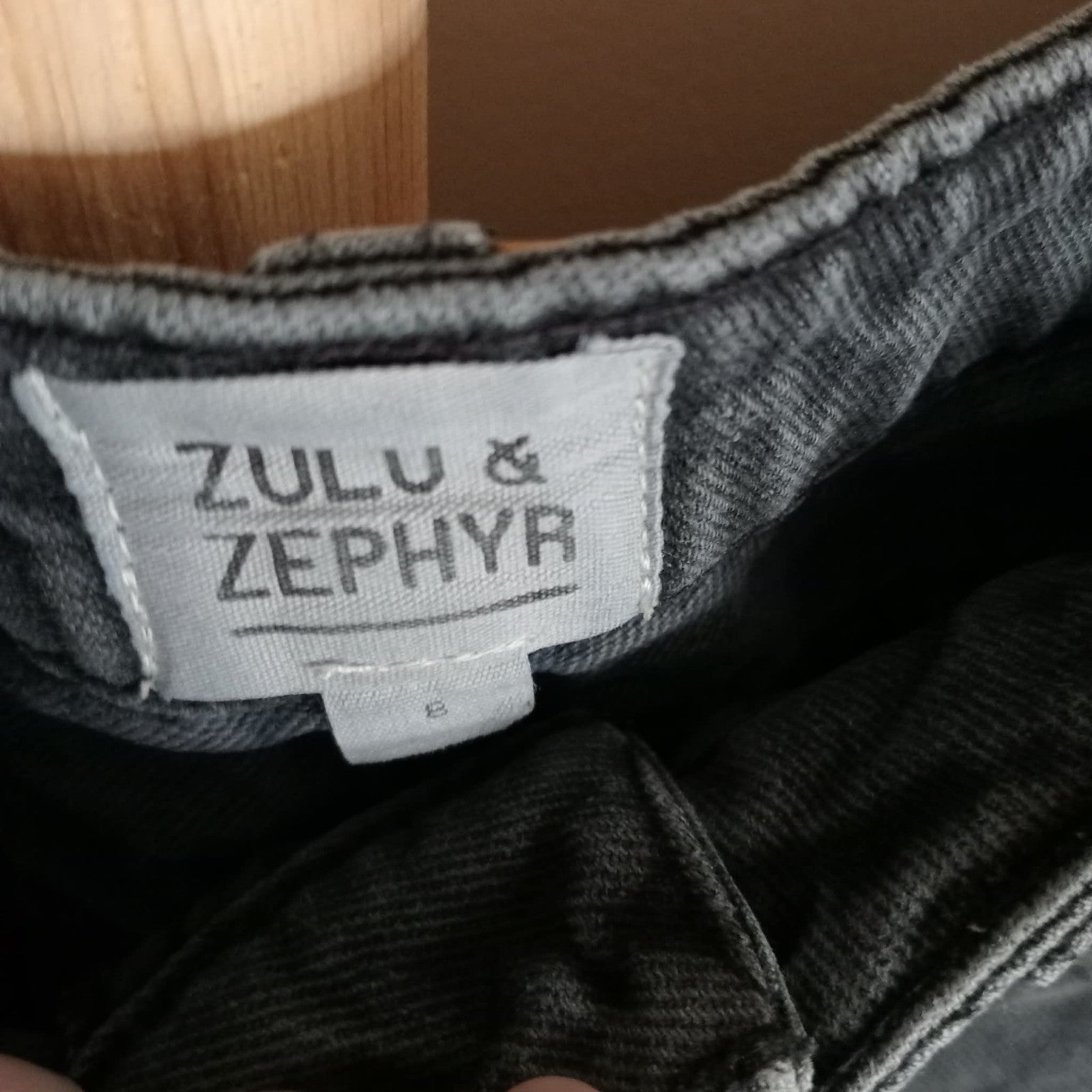 Black Destressed Denim Shorts - Zula & Zephyr
