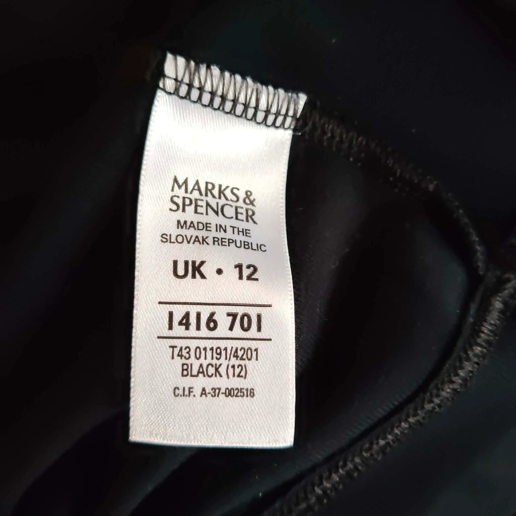 Black High Neck Tank - Marks & Spencer