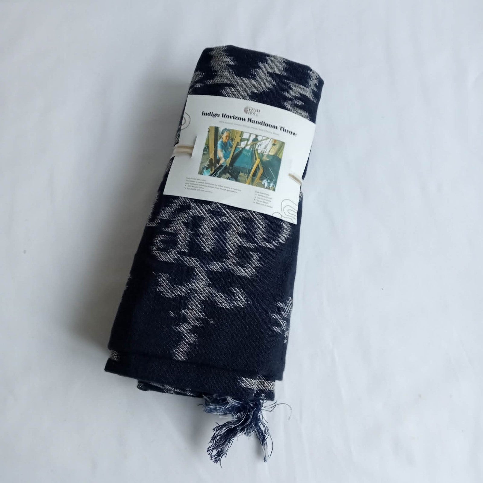 Blue Woven Blanket