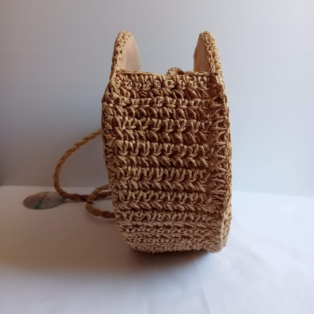Round Straw Bag - Tripp