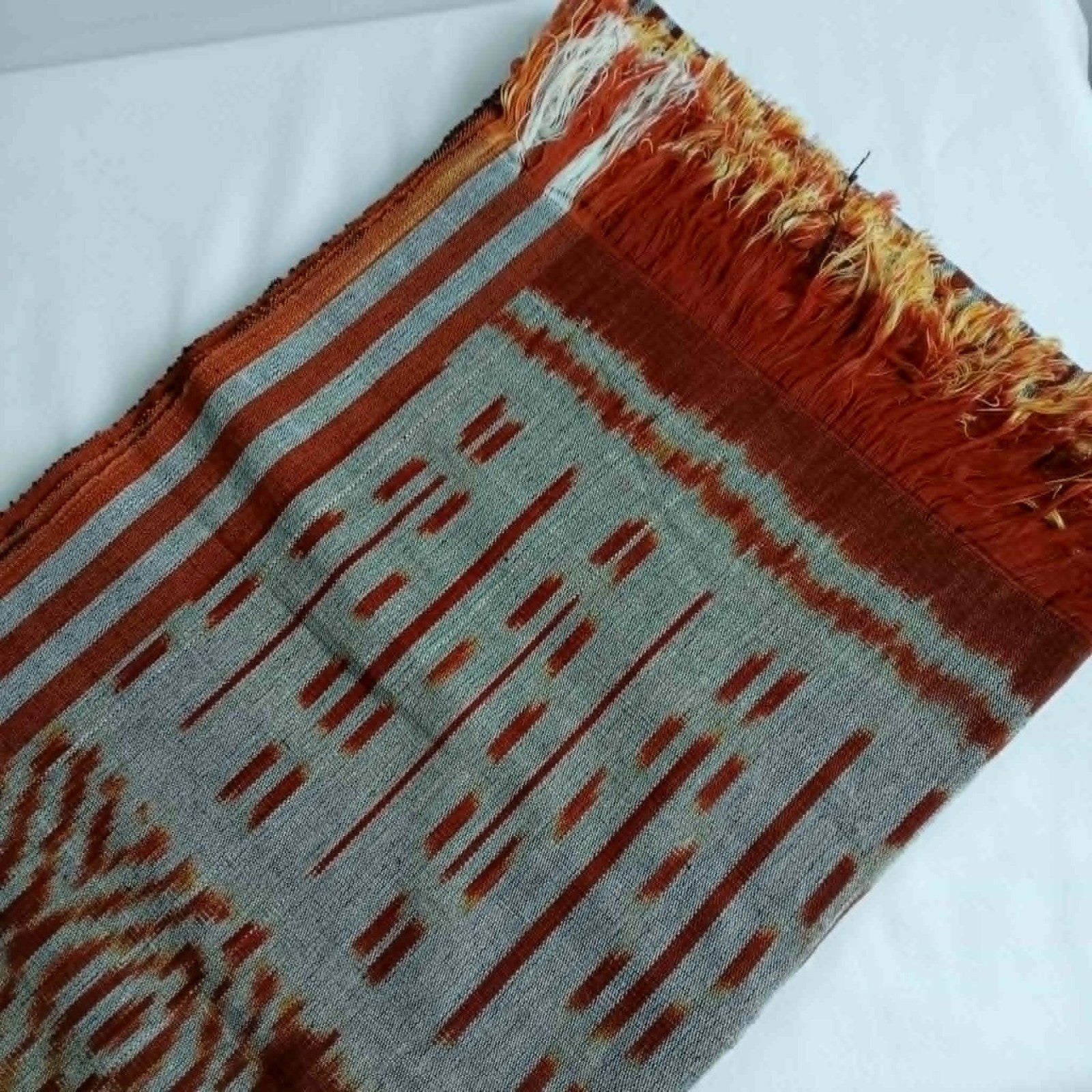 Terracotta Woven Blanket