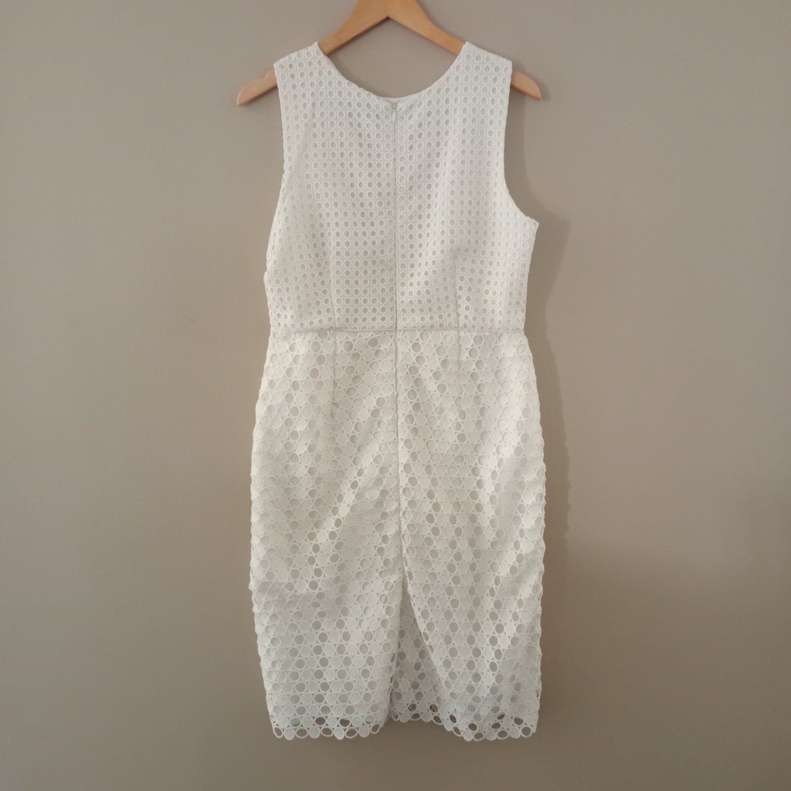 White Crochet Dress - Grace Hill