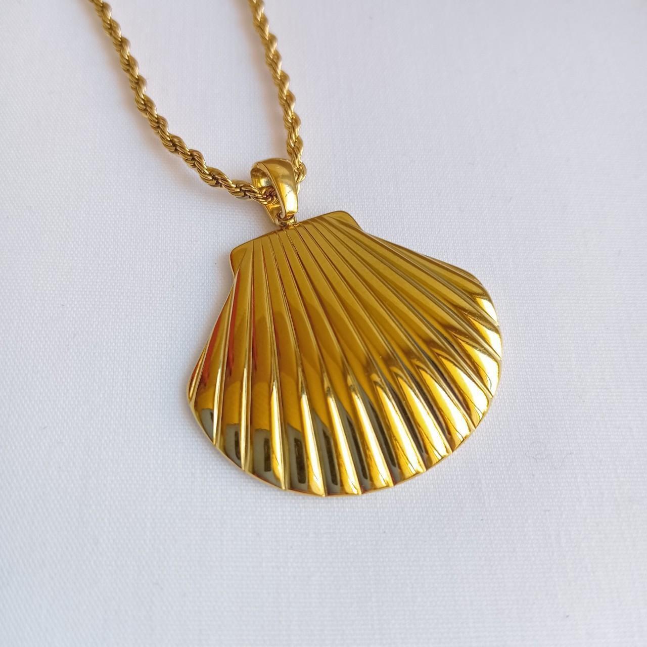 18k Gold Plated Waterproof Shell Necklace