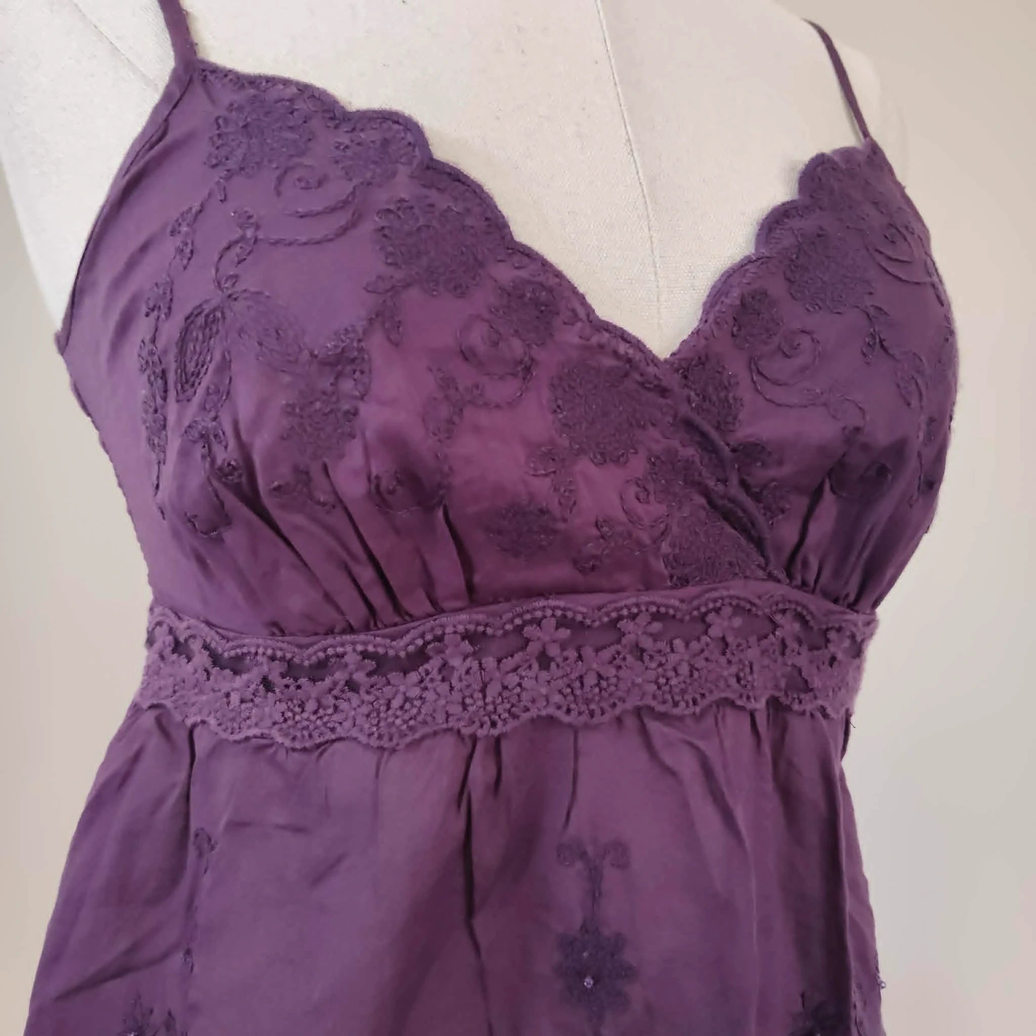 Purple Cami Top - New Look