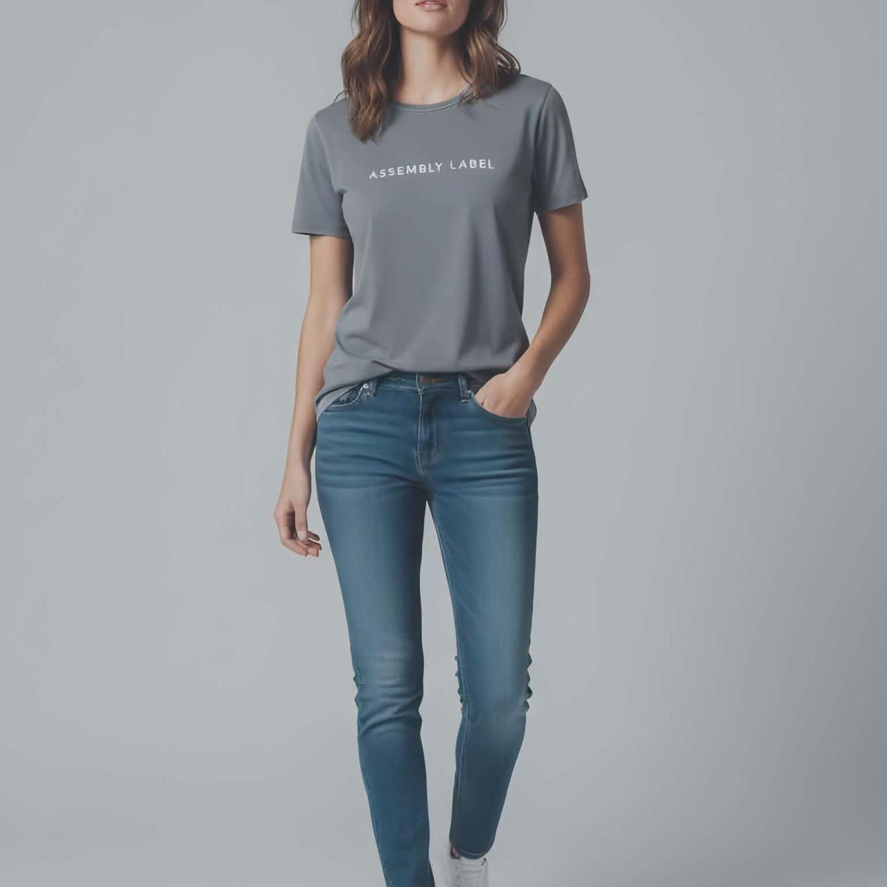 Grey T-Shirt - Assembly Label
