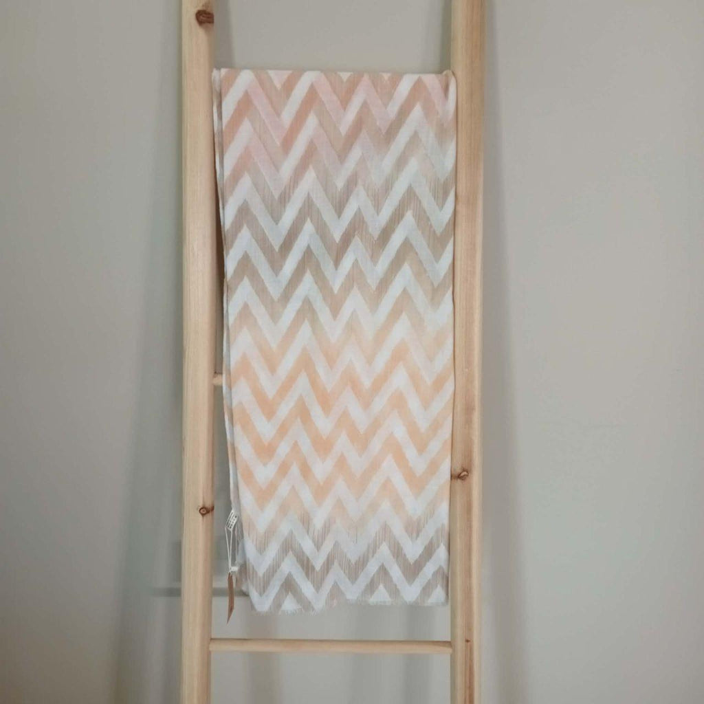 Orange & Beige Scarf