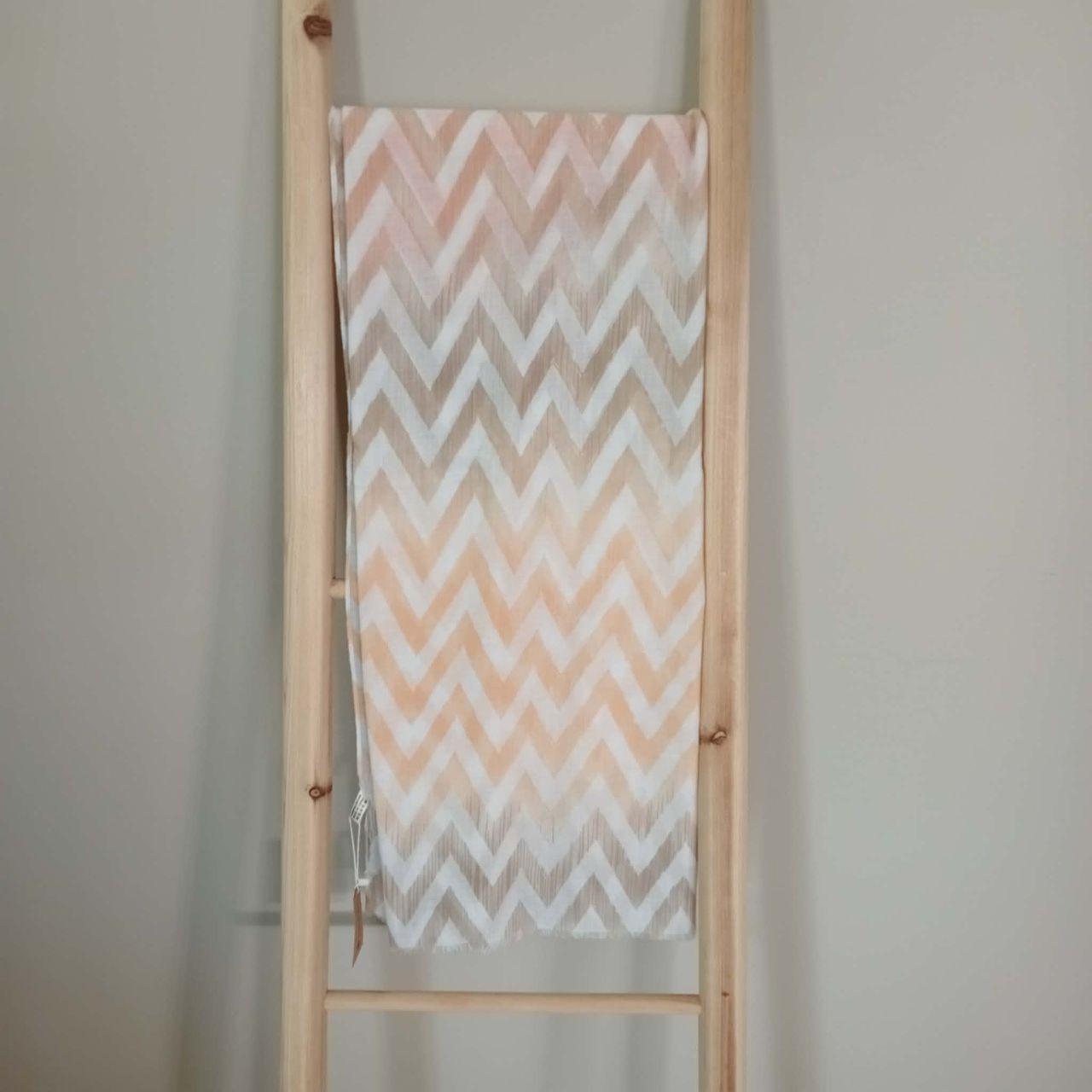 Orange & Beige Scarf
