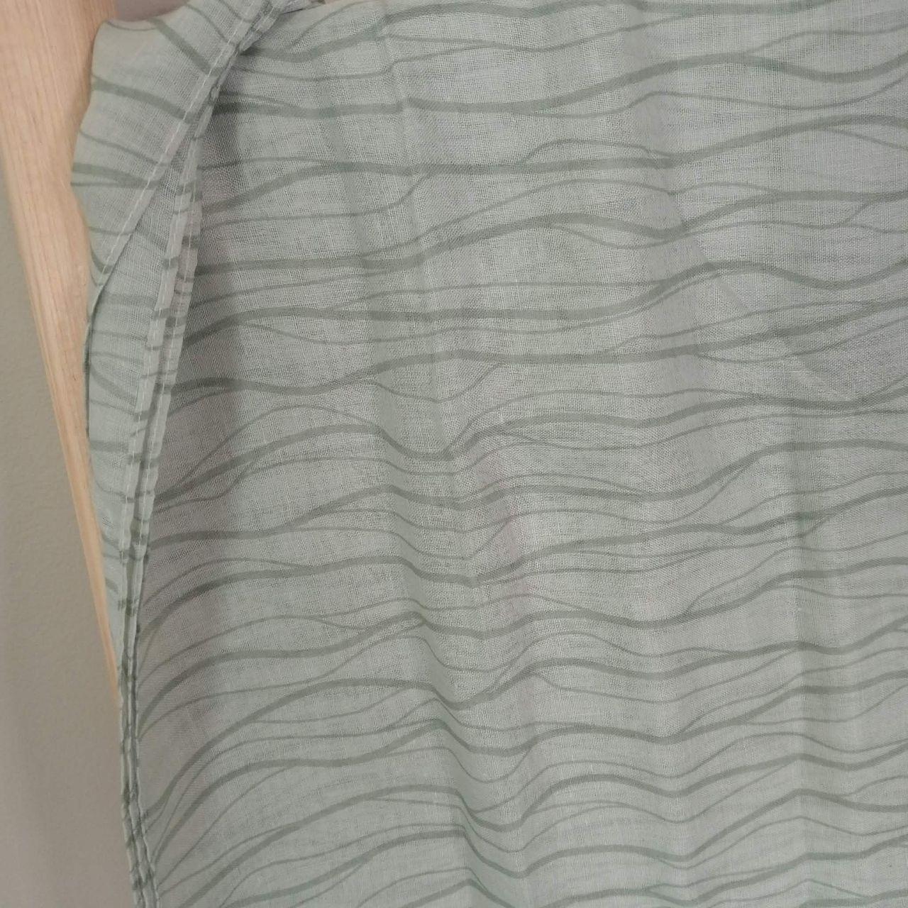 Green Pattern Scarf