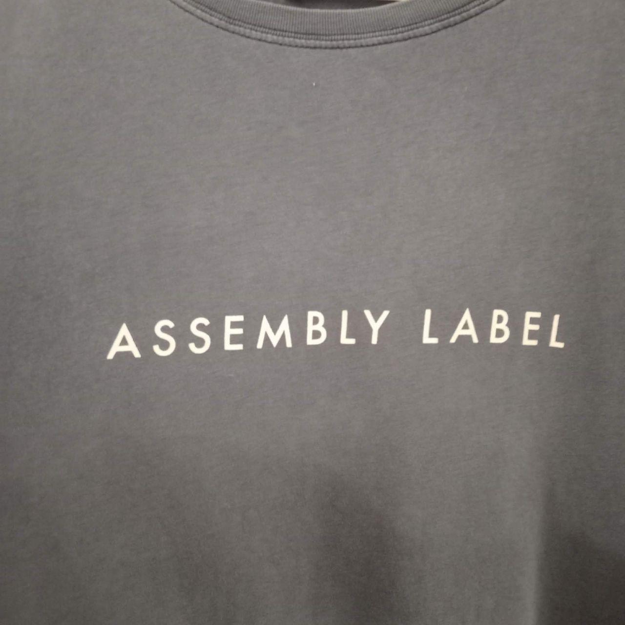 Grey T-Shirt - Assembly Label