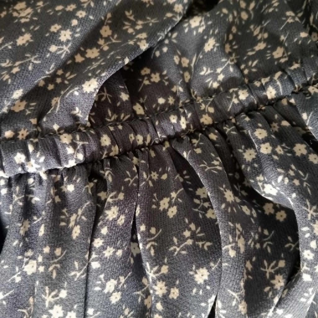 Blue Floral Dress - Minx & Moss