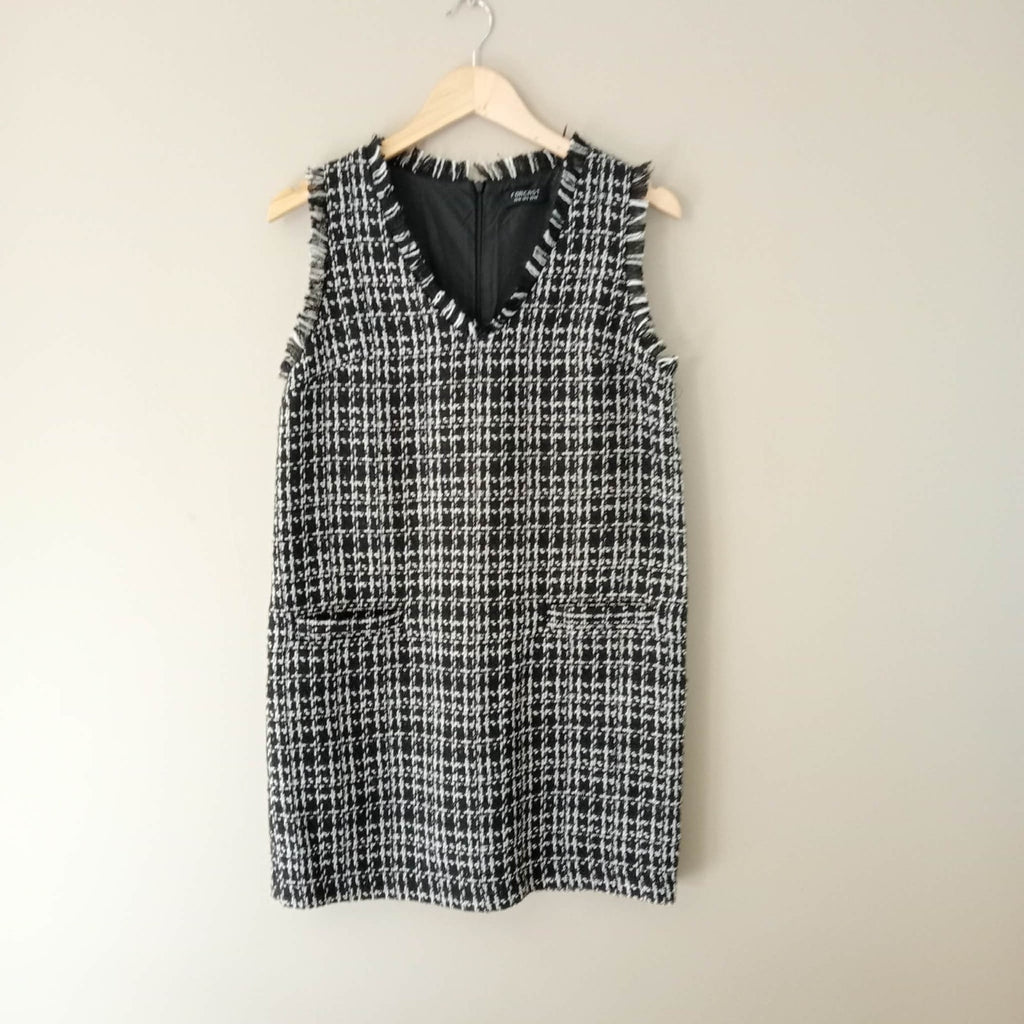 Tweed Sleeveless Dress