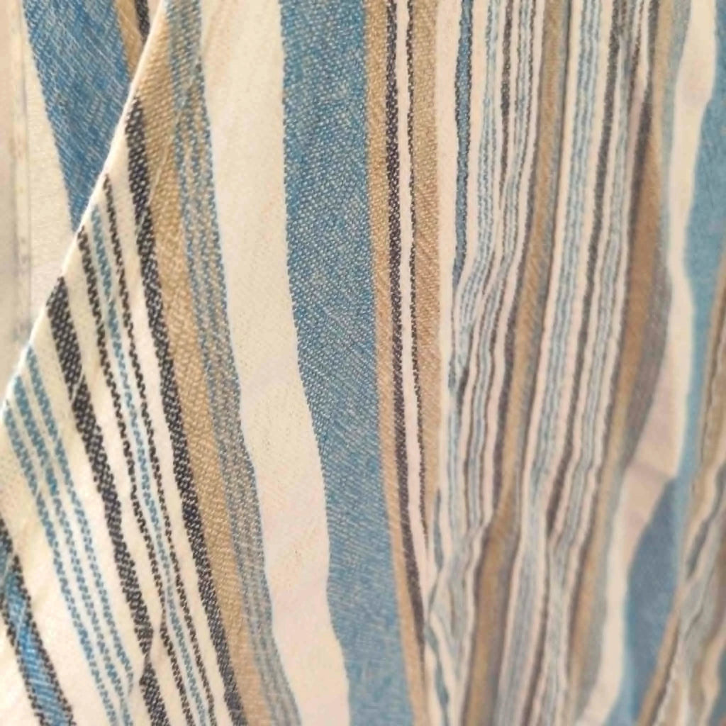 Blue Stripe Pinafore Dress - Mooloola