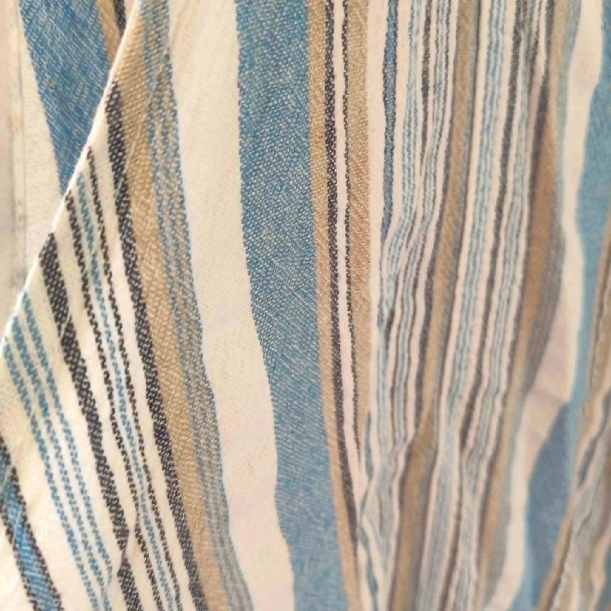 Blue Stripe Pinafore Dress - Mooloola
