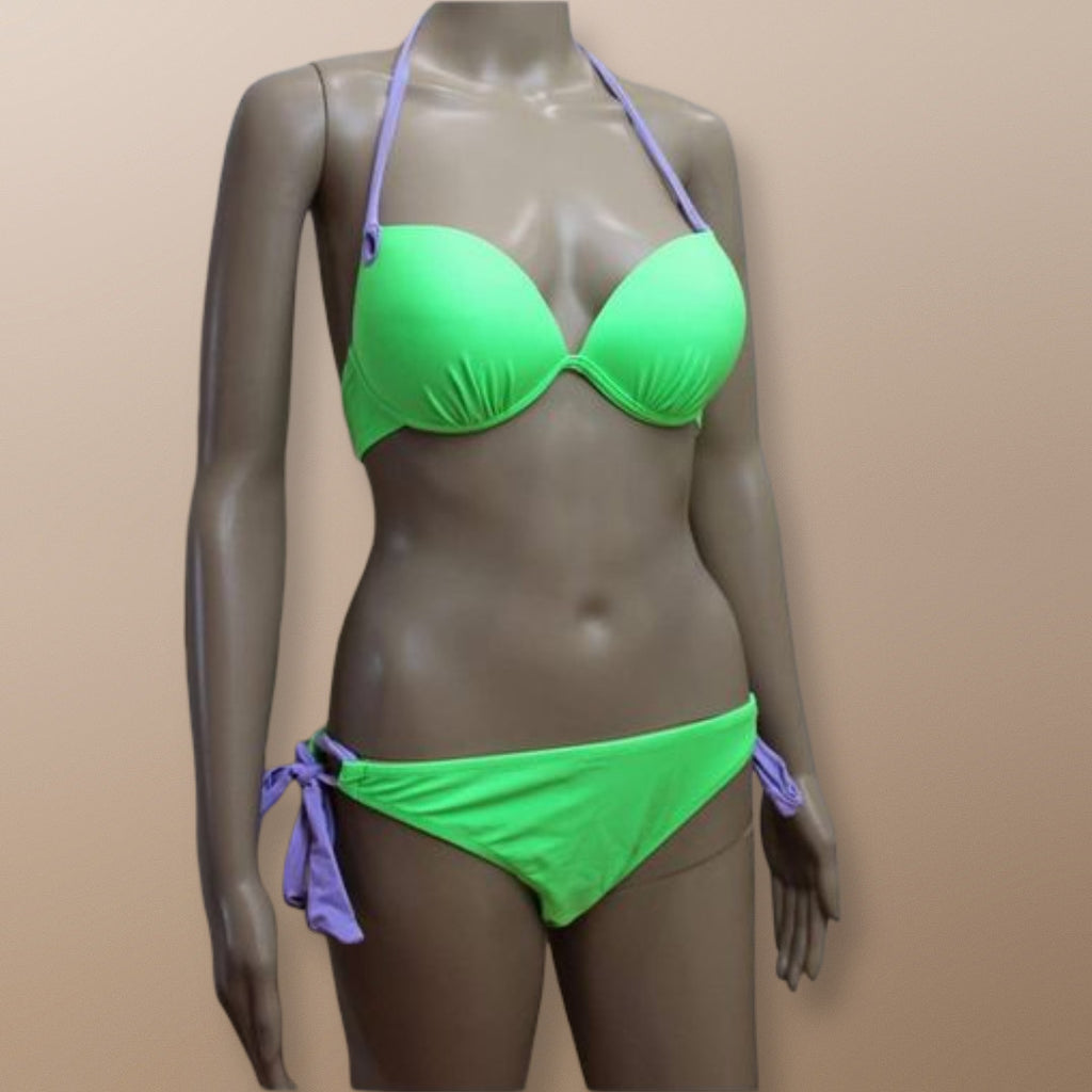 Fluro Green Bikini - Unbranded