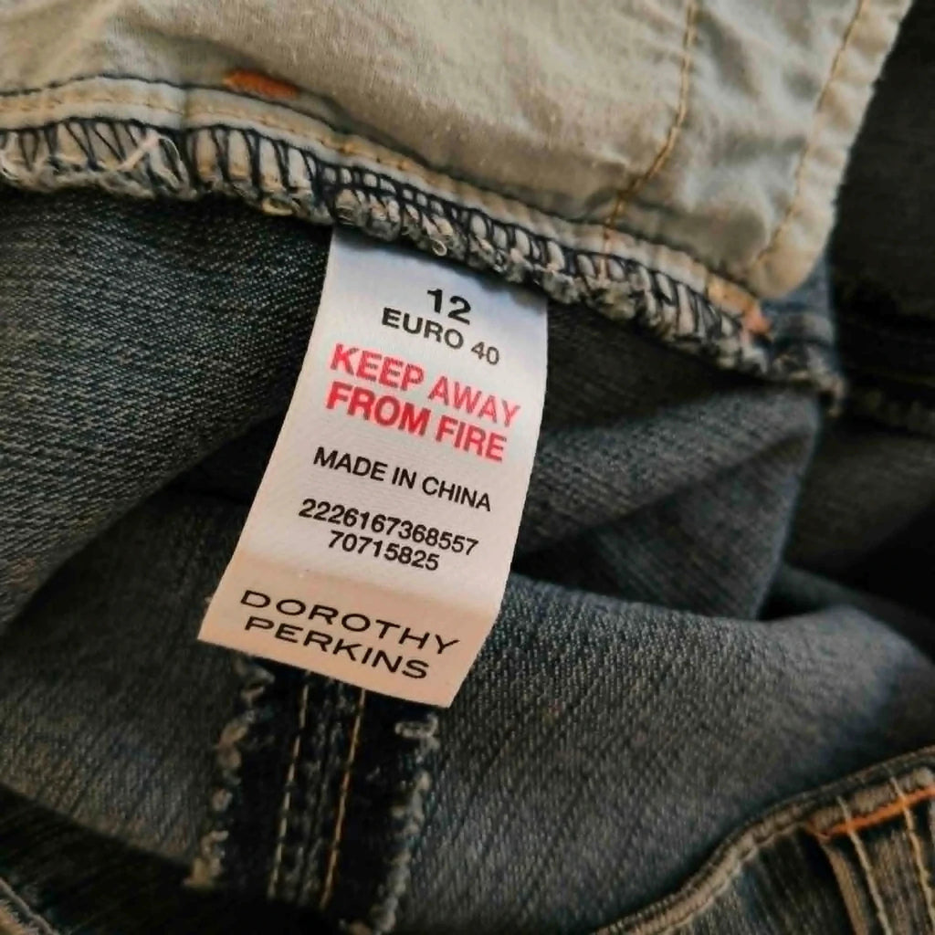 Flared Denim Skirt - Dorothy Perkins