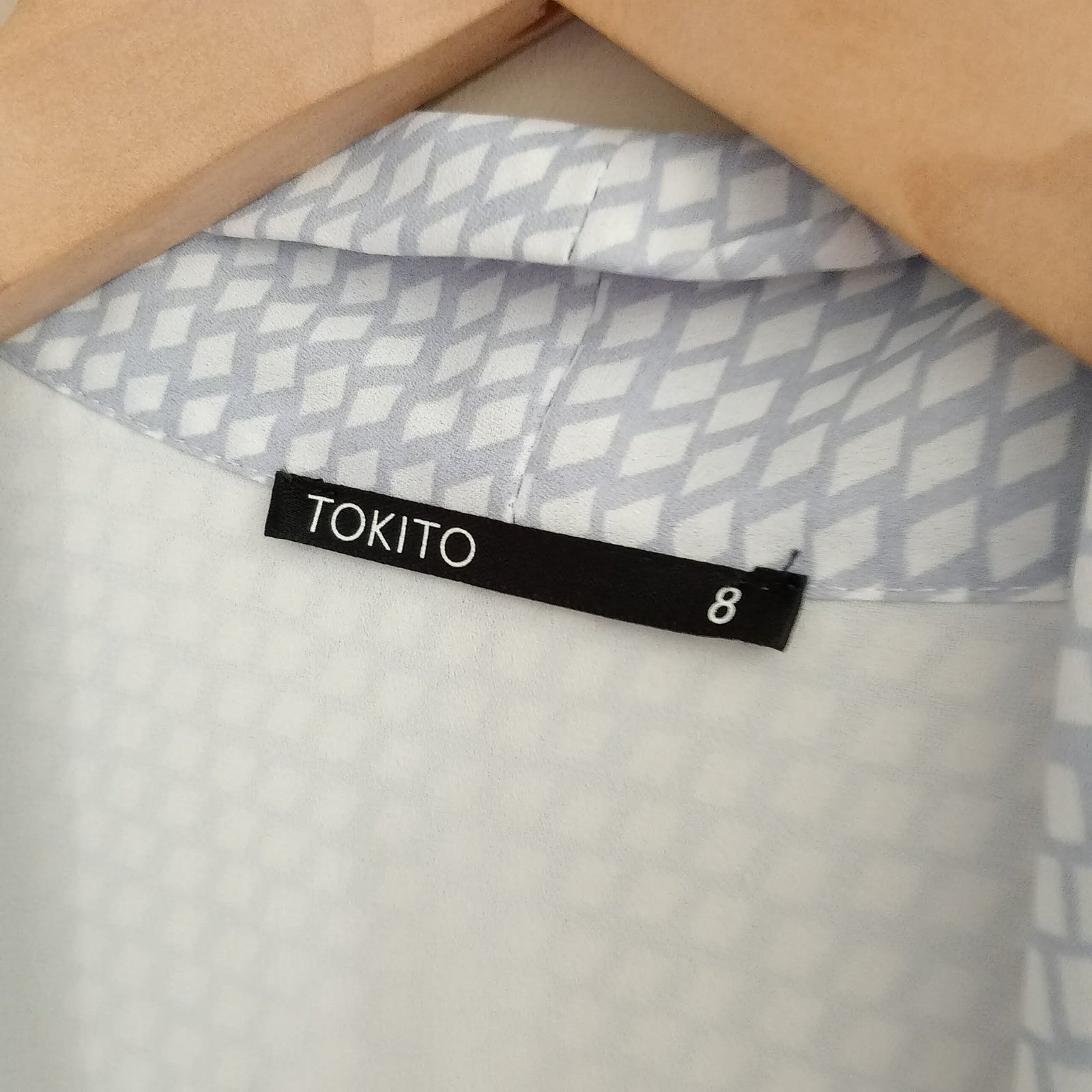 Blue Pattern Dress Tokito