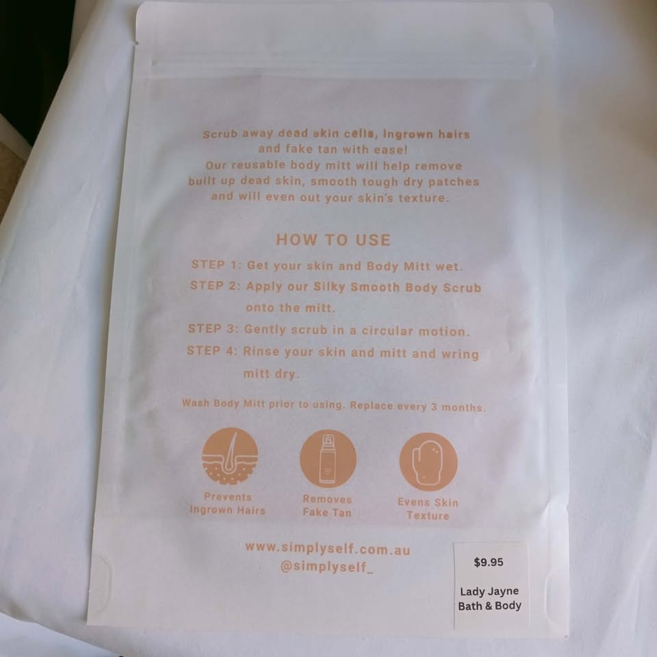 Simply Self, Tan Mit, Body Scrub, Body Moisturiser