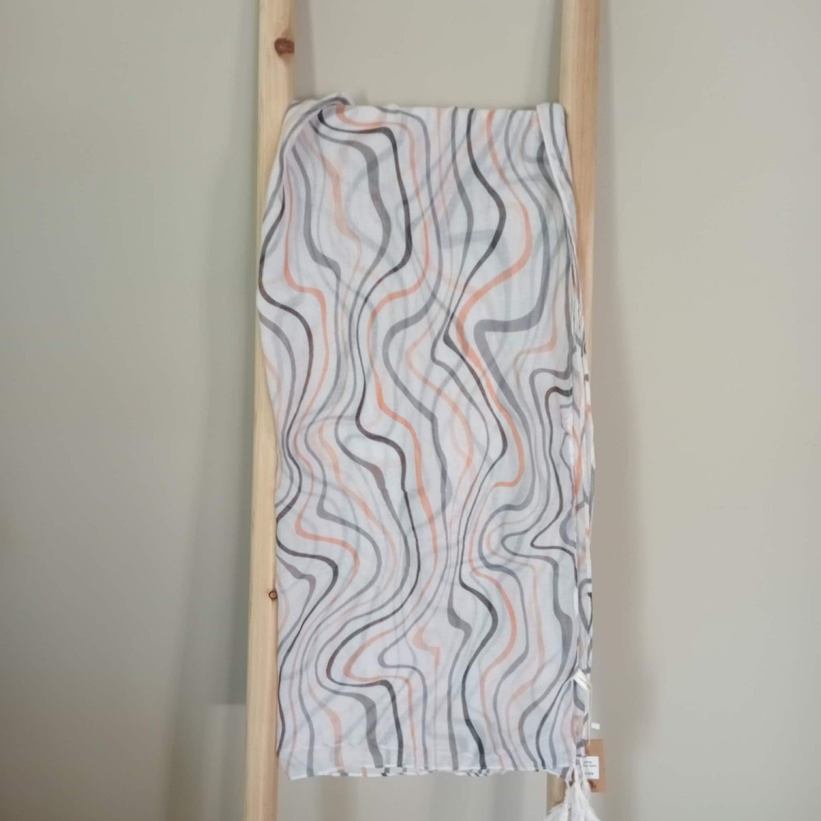 Patterned Scarf - Lemon Tree