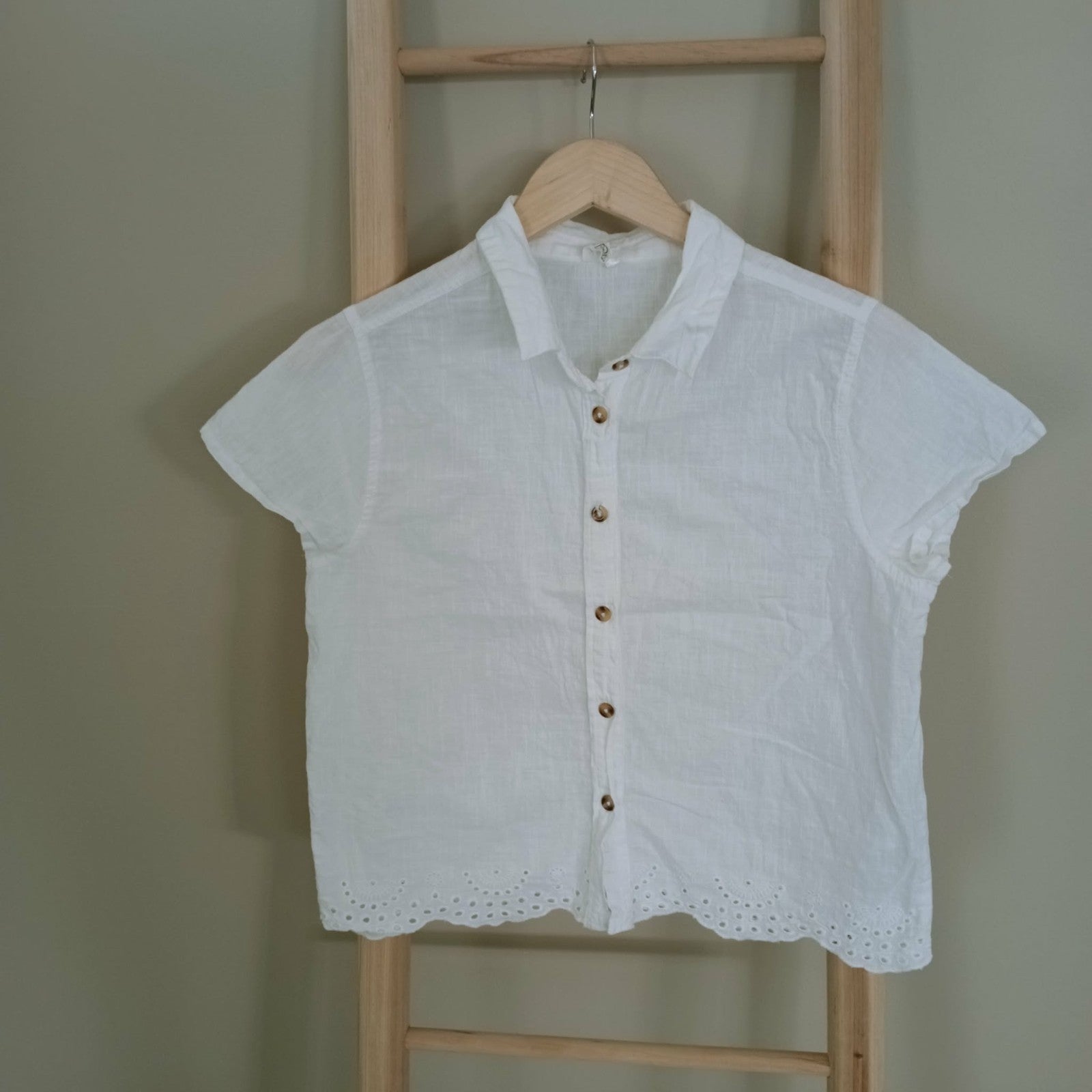 White Cotton Top - Cotton On Body
