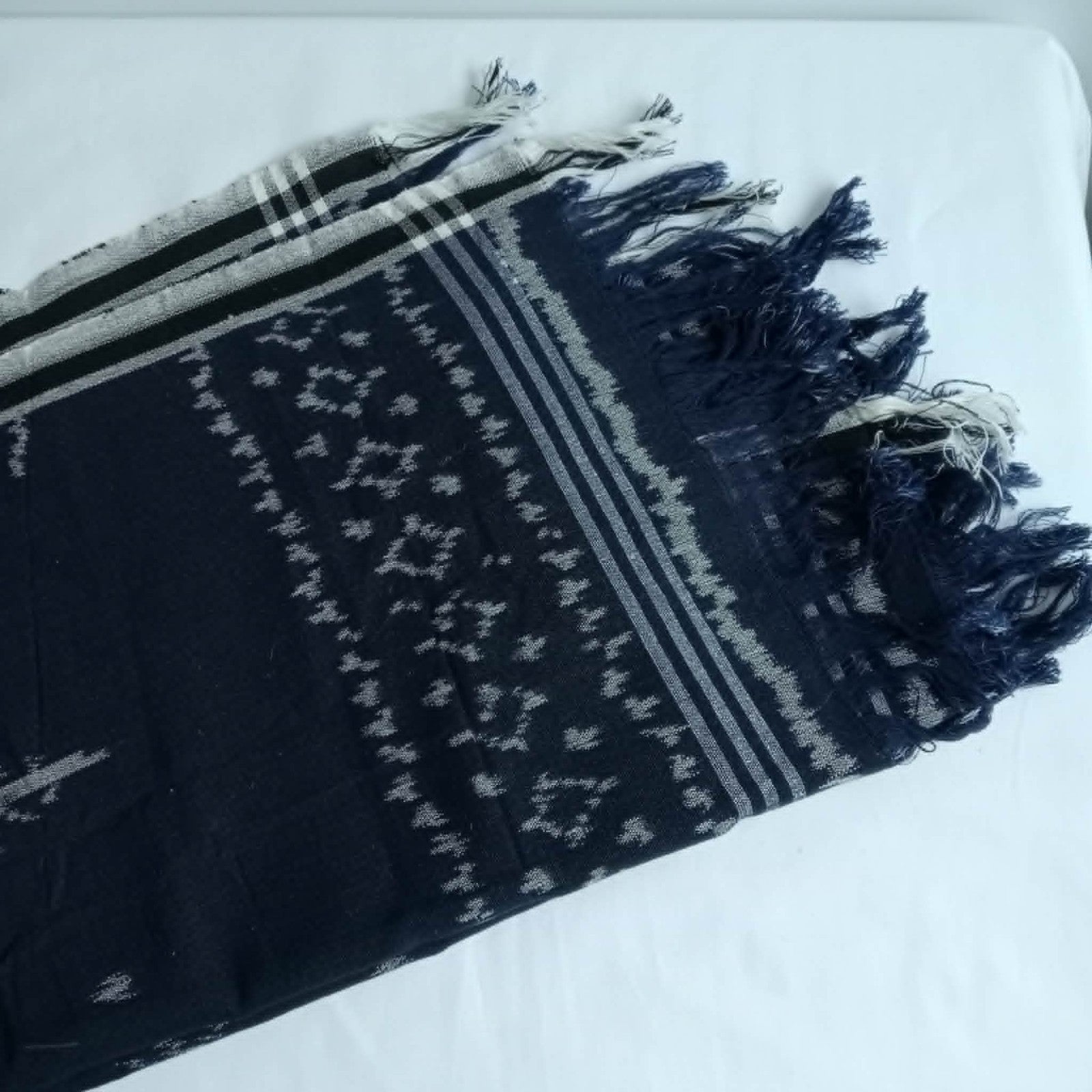 Blue Woven Blanket