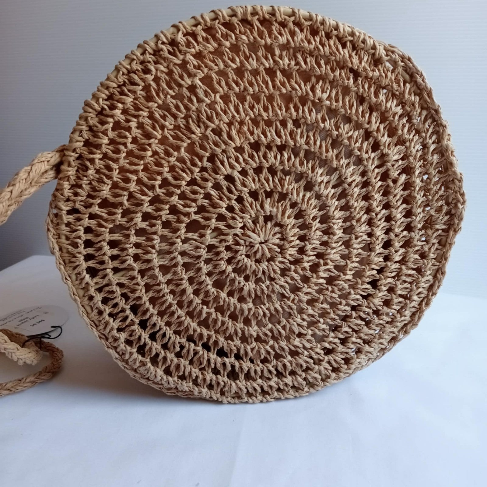 Round Straw Bag - Tripp