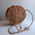 Round Straw Bag - Tripp