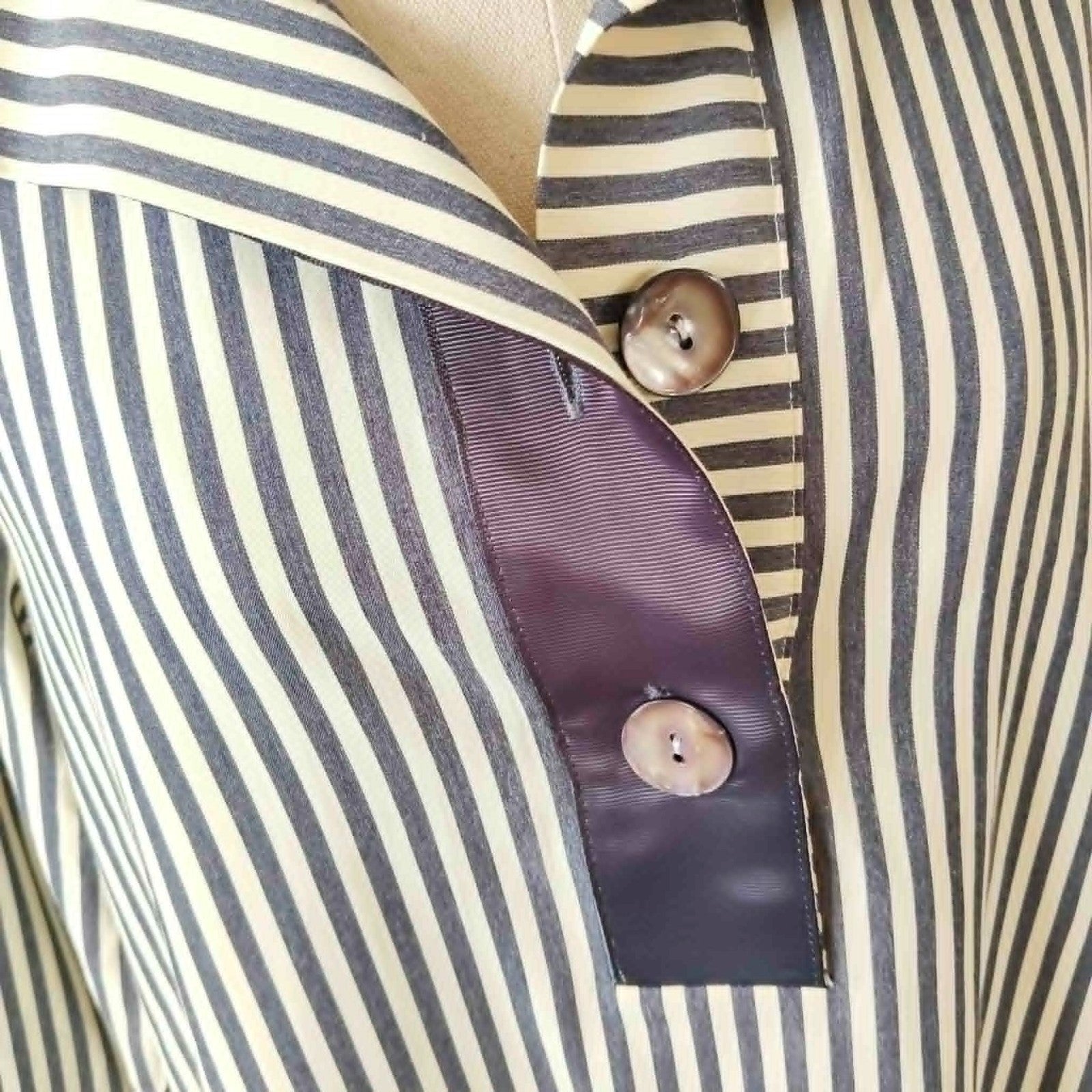Grey Striped Top - Eighth Letter
