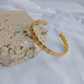 18k Gold Plated Waterproof Shell Cuff