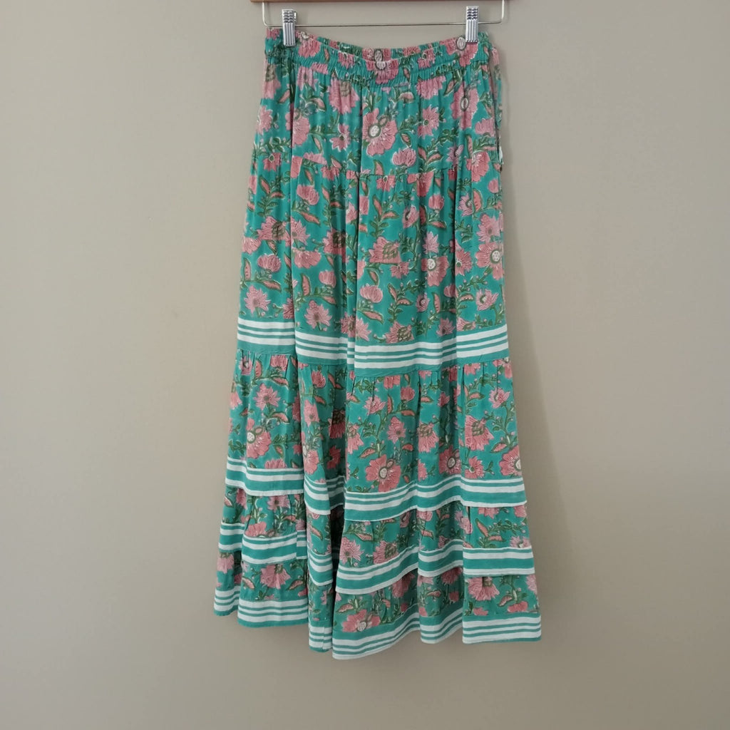Floral Boho Maxi Skirt - The Eighth Letter