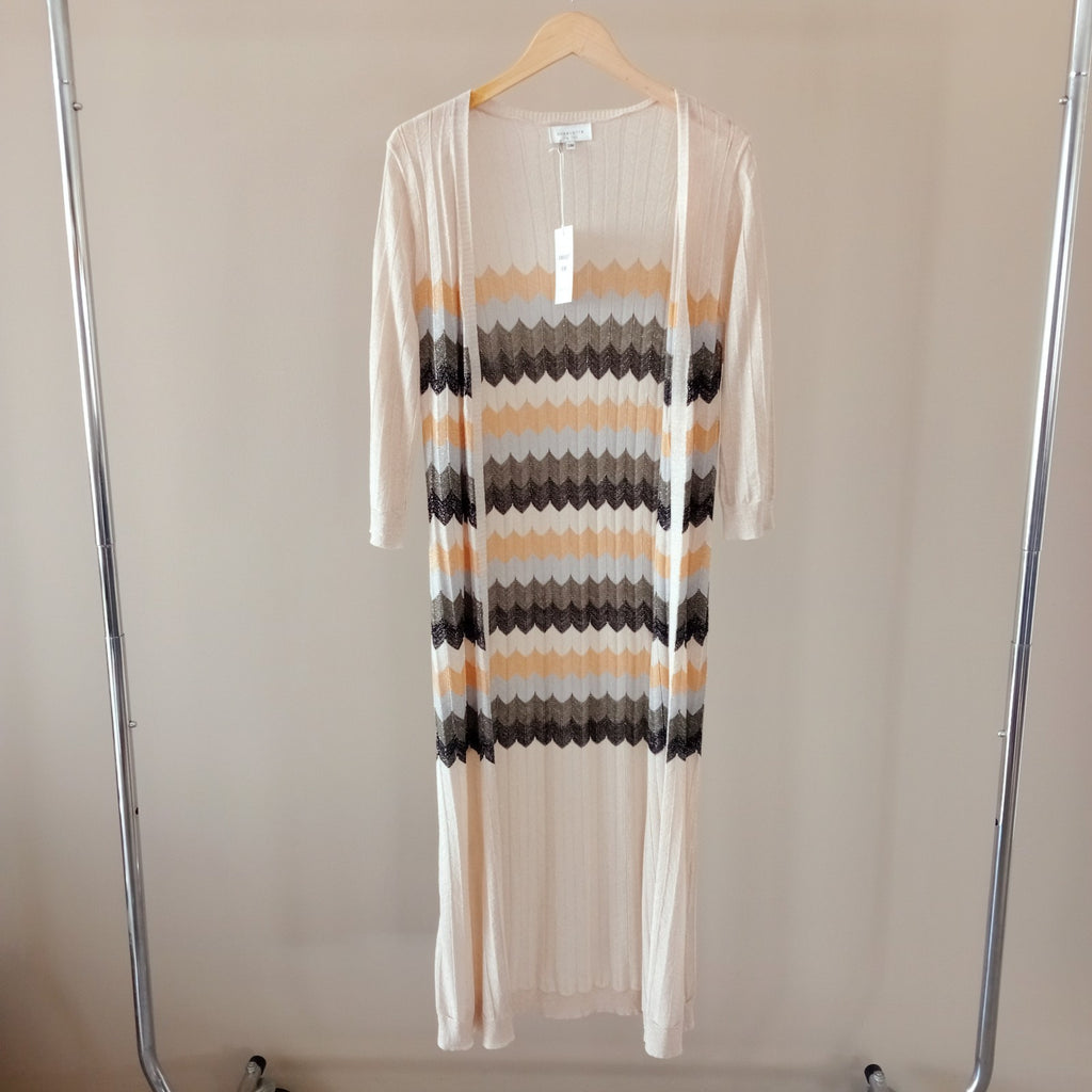 Cream Midi Cardigan - Charlotte The Label