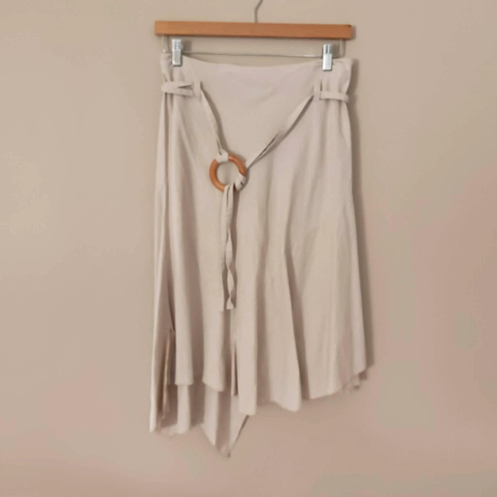 Cream Handkerchief Skirt - West One