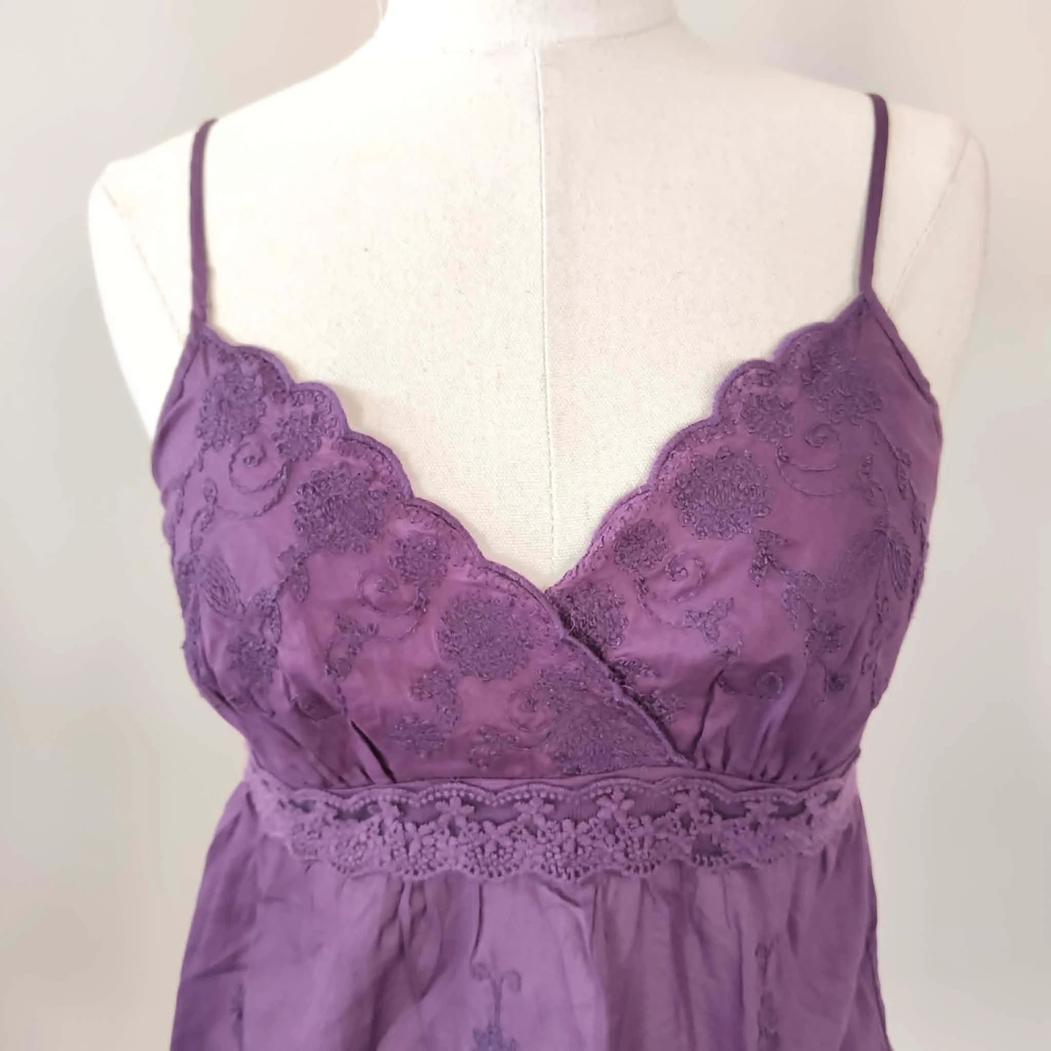 Purple Cami Top - New Look