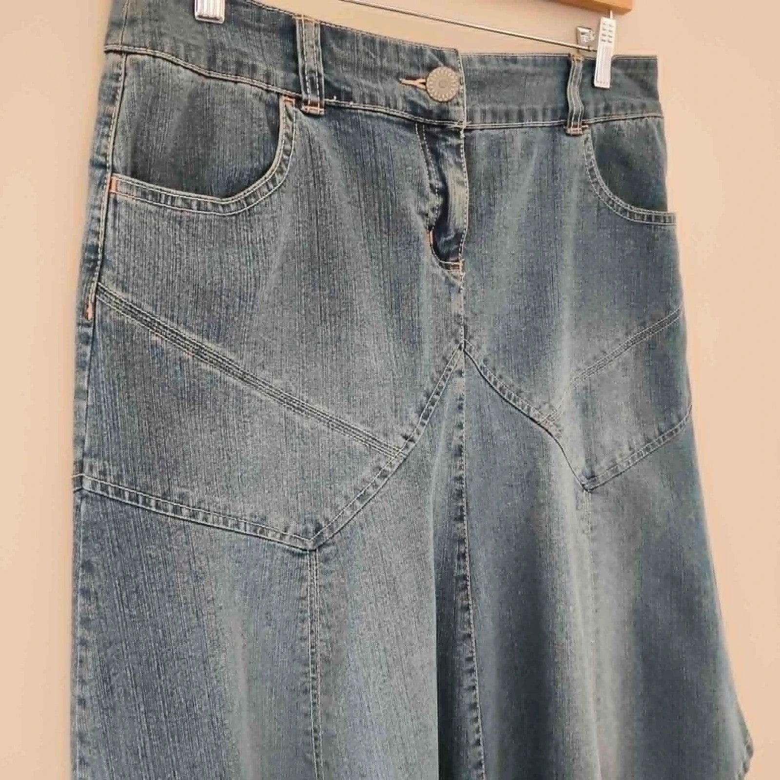 Flared Denim Skirt - Dorothy Perkins