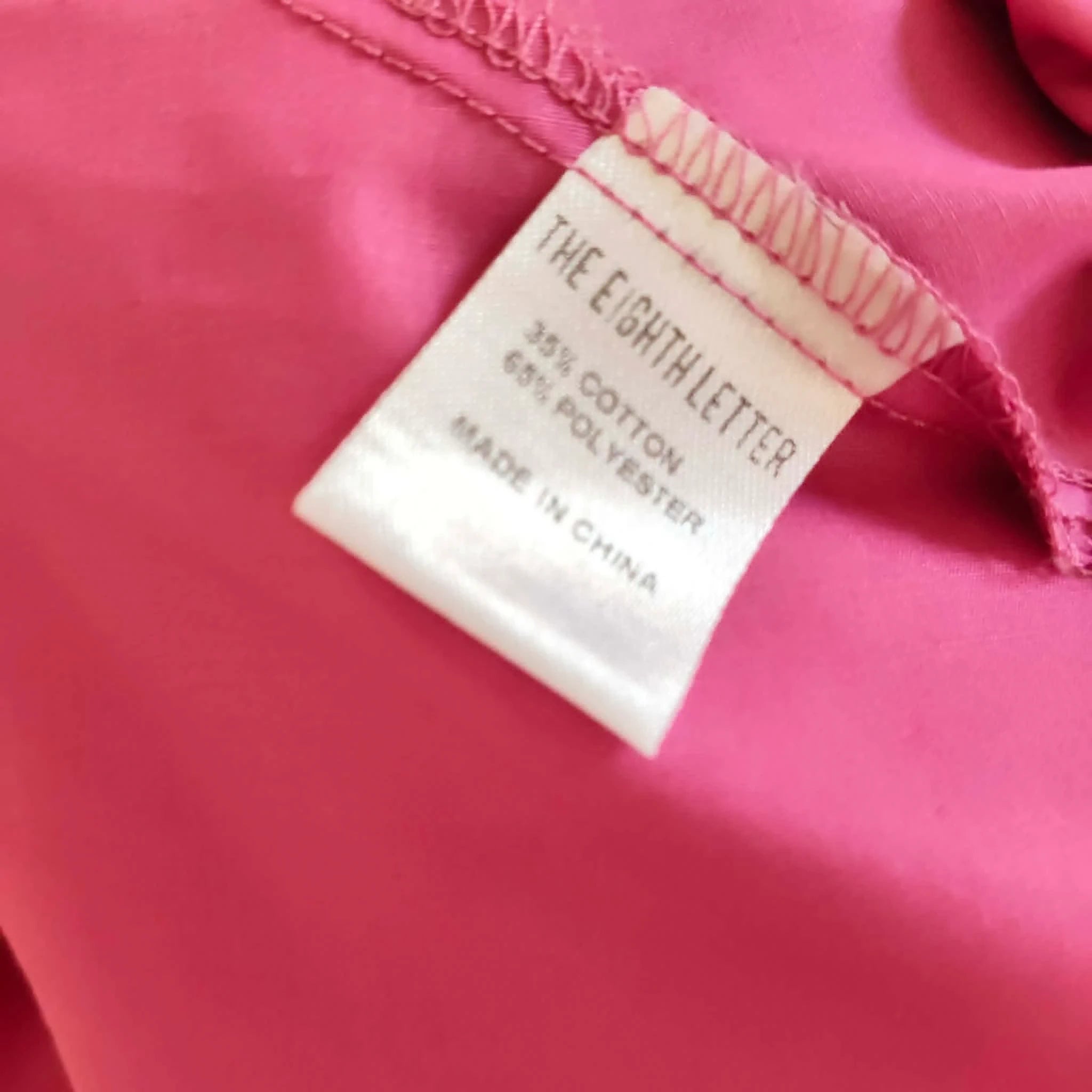 Hot Pink Crop Top - The Eight Letter