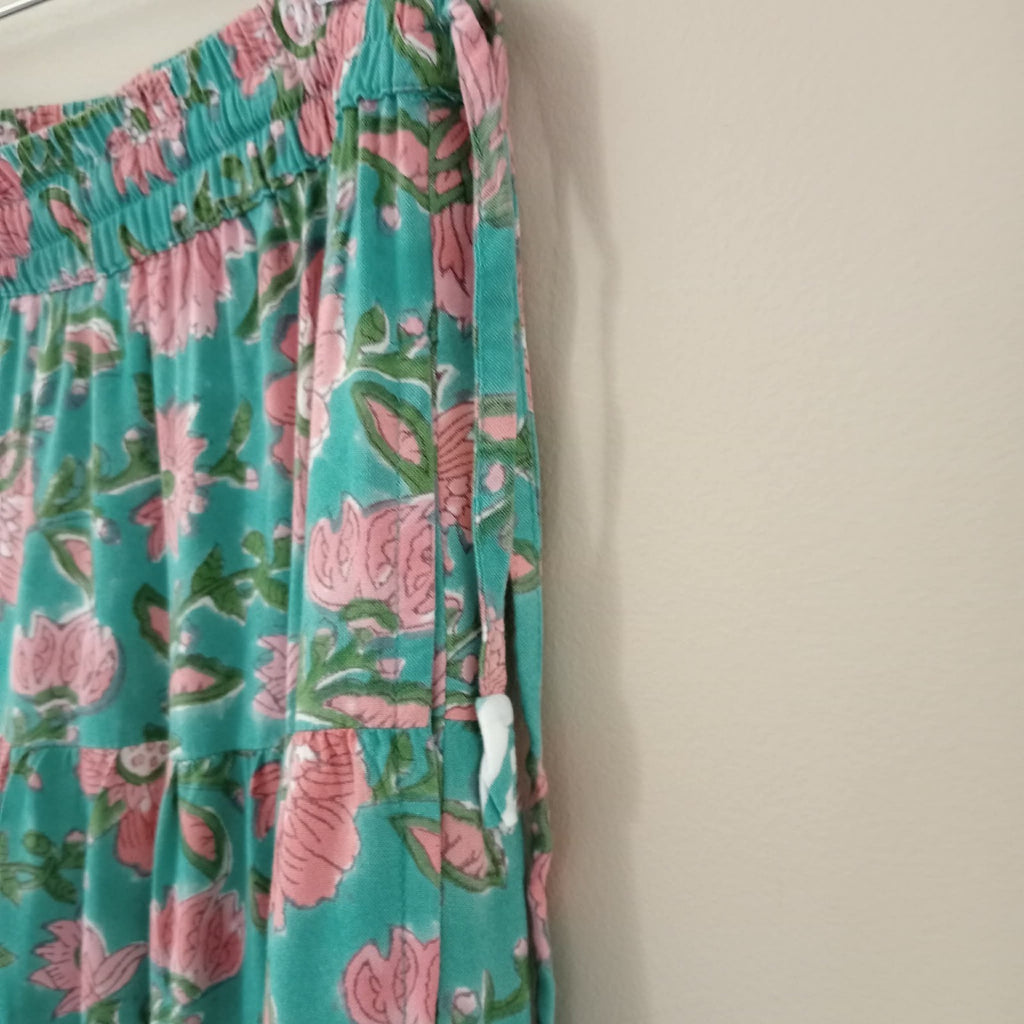 Floral Boho Maxi Skirt - The Eighth Letter